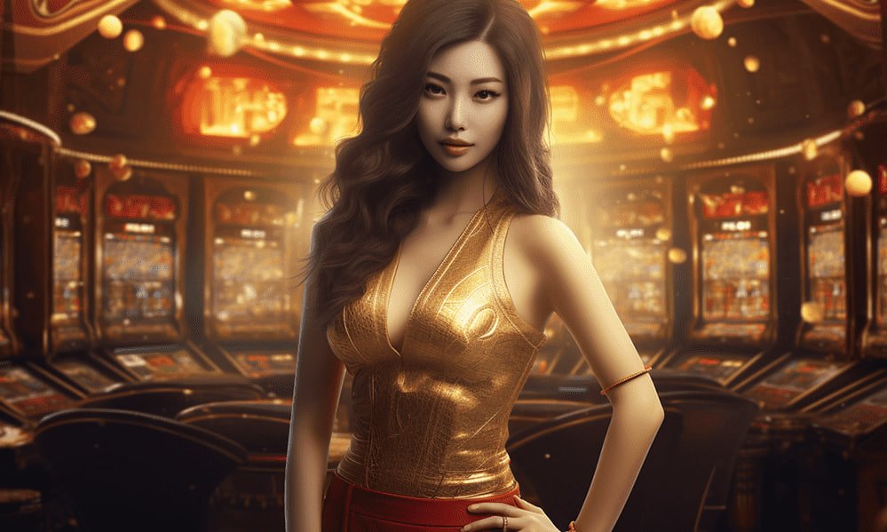 ze77 ကာစီနို Blackjack ဇယားတွင် live dealer ကဒ်ကိုင်ဆောင်နေသည့် မြင်ကွင်း